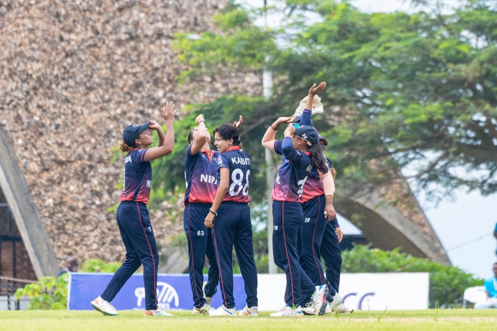 Nepal on the way to becoming the runner-up, Kavita takes a hat-trick of wickets
