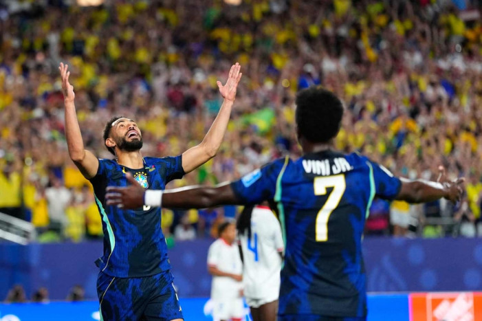Brazil's second goal