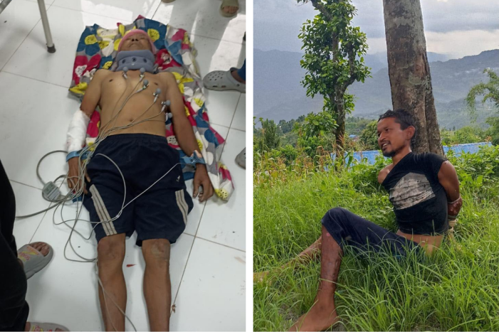 Father murdered by being hit with an iron pipe in Dhading