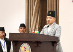 Home Minister Gurung's counter-question: Was the wheel lock put by the traffic police, or who governs the local government in Kathmandu?