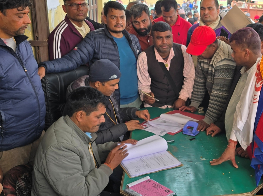 143 people registered their candidacies in Rautahat