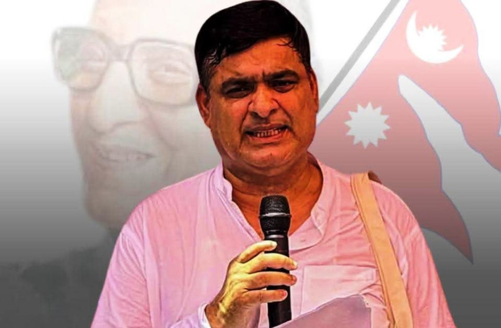 Congress Lumbini Province General Secretary Khanal is the Rashtriya Swayamsevak Sangh (RSS) candidate from West Nawalparasi 1.