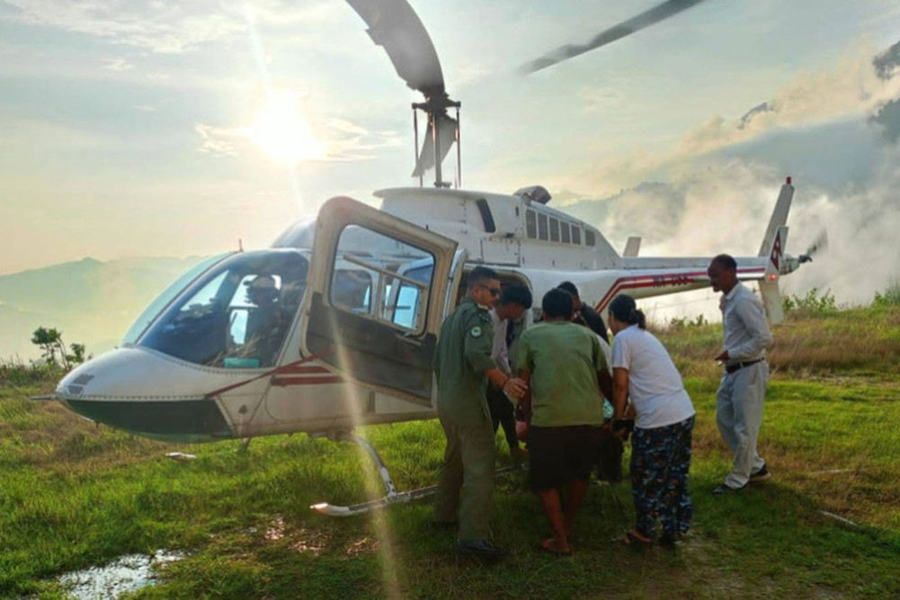 Ease of helicopter rescue in restricted areas: Now documents can be submitted at home after flight