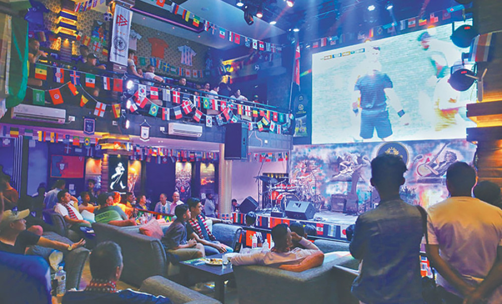 Football beating in the hearts of fans