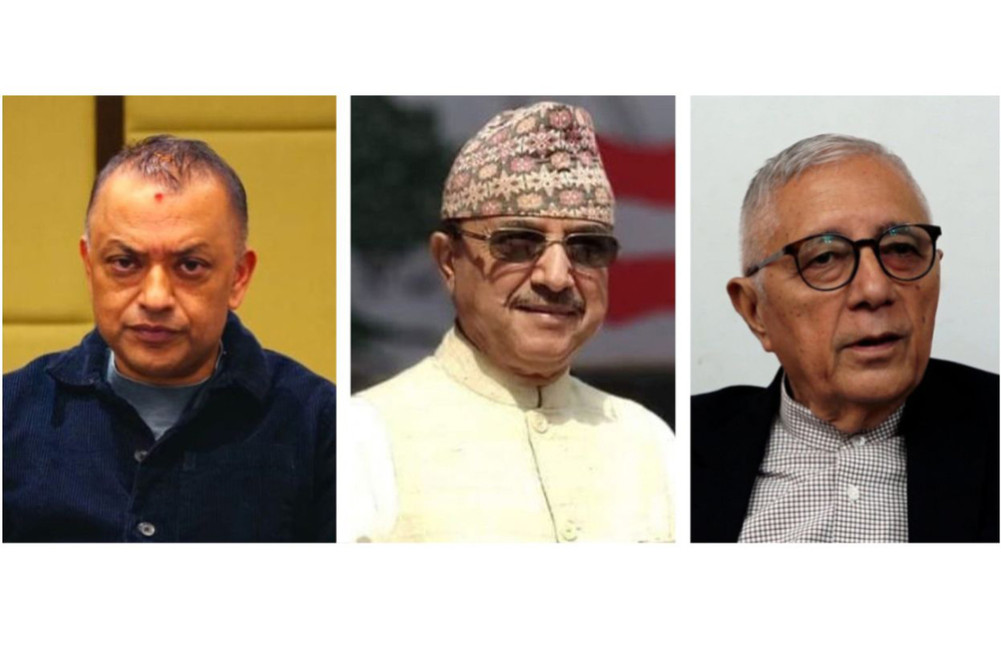President Thapa ready to give senior leaders to Khadka and Koirala for Congress unity