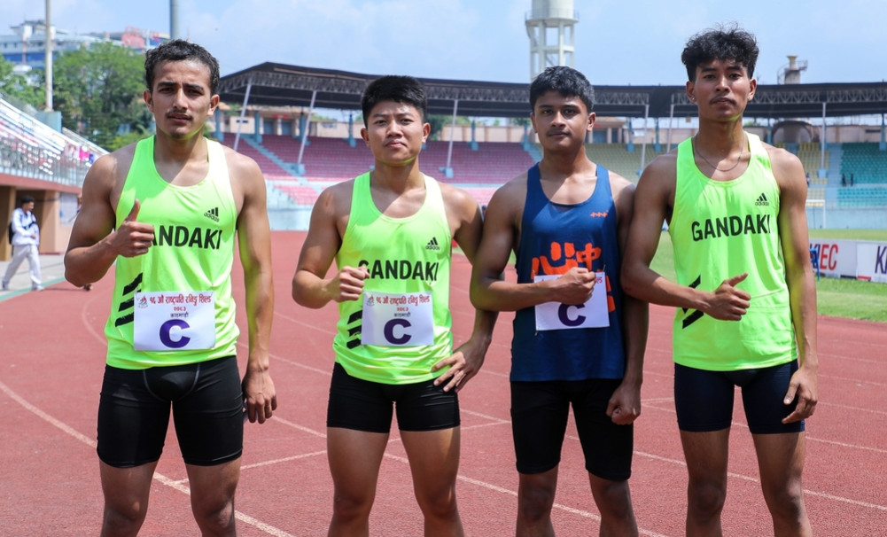 President's Running Shield: Gandaki sets record in 400-meter relay