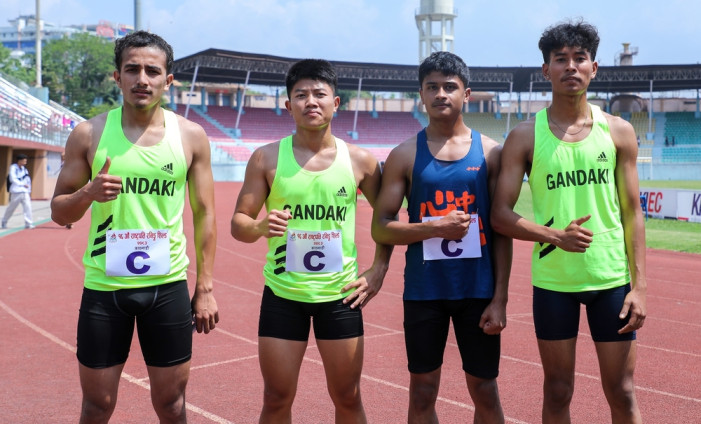 President's Running Shield: Gandaki sets record in 400-meter relay