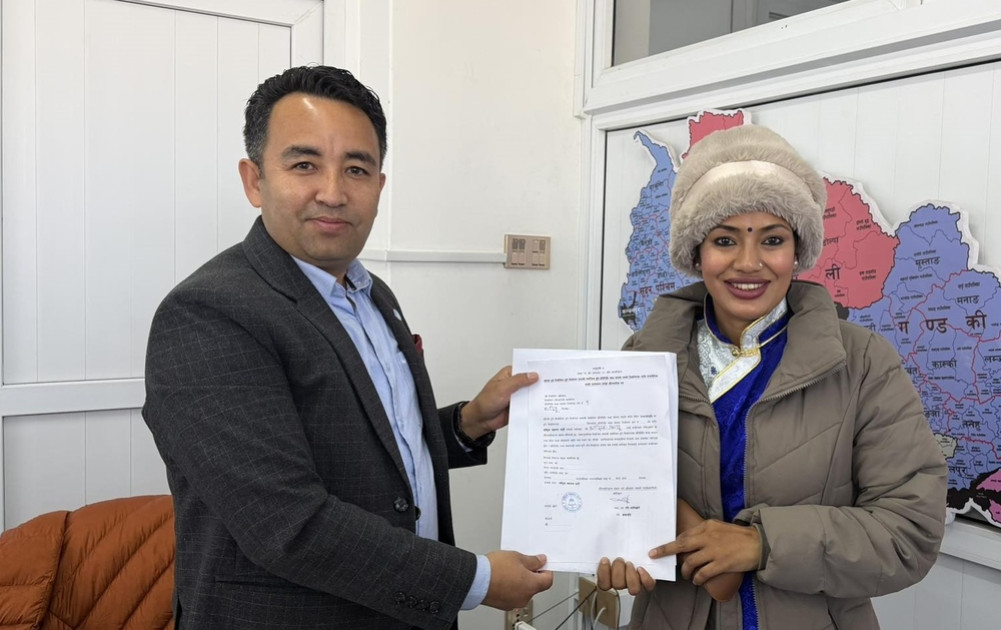 Ashika Tamang becomes candidate from Dhading 1 on the Rashtriya Swayamsevak Sangh (RSS) ticket.