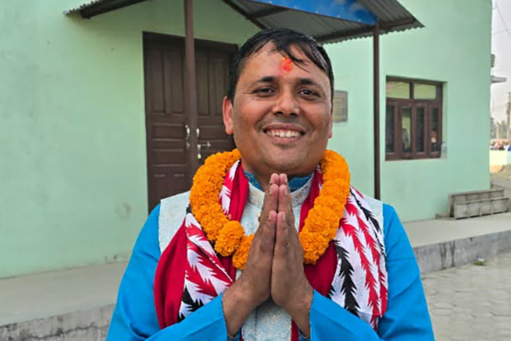 RSP's Ganesh Poudel's initial lead in Rautahat-4