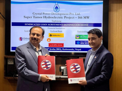 Super Tamor, led by Global IME, manages Rs 19 billion in financial management