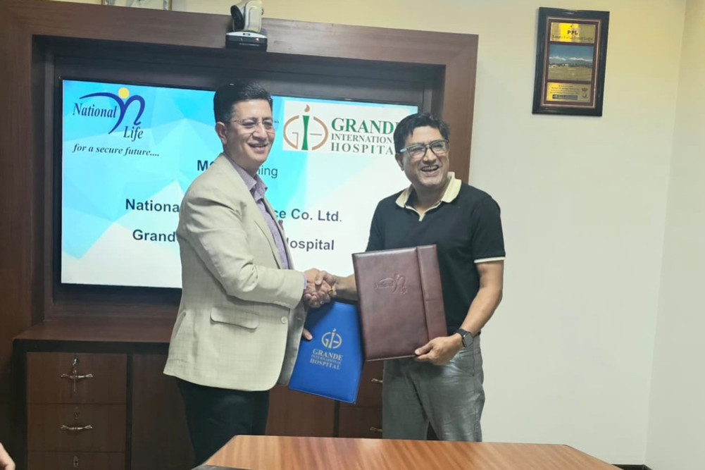 Discount agreement between National Life and Grande Hospital
