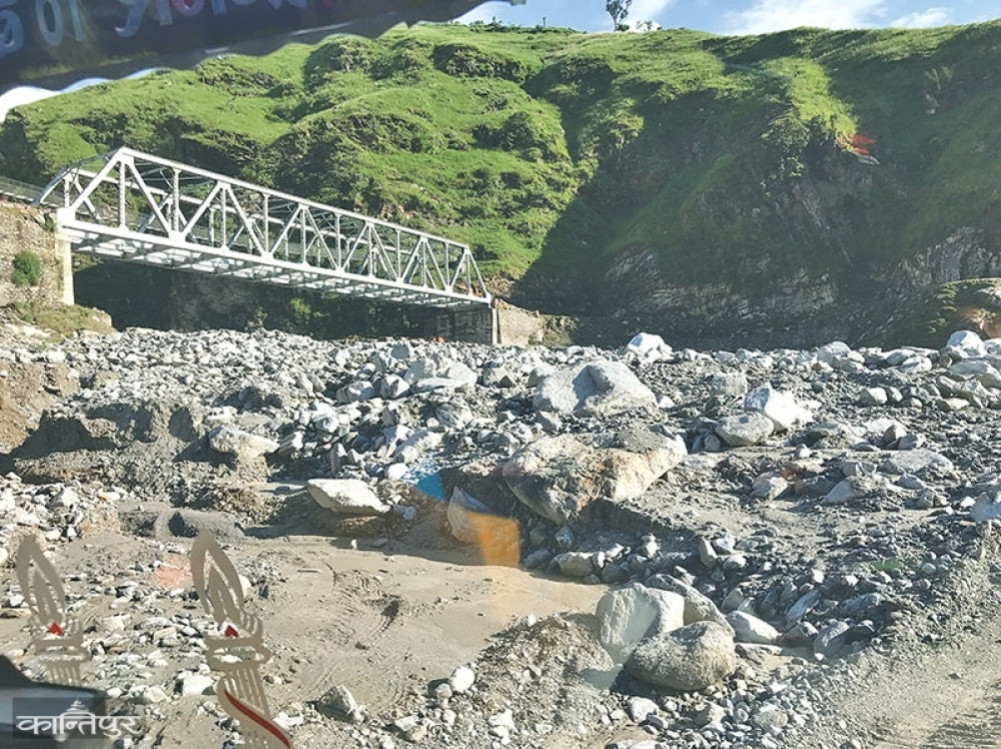 Construction contractor fined Rs 180 million for leaving Bajura's Guigad bridge in disrepair