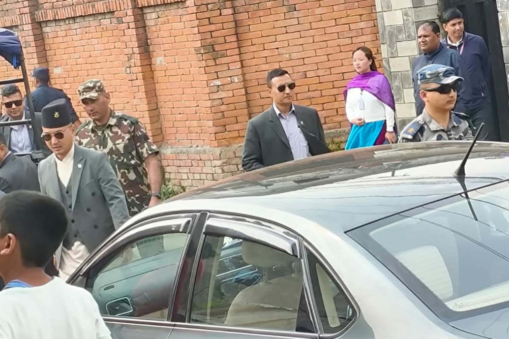 Home Minister and Minister for Women and Children inspected a juvenile reform home in Bhaktapur