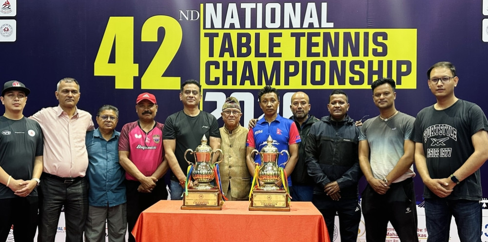 42nd National Table Tennis Trophy unveiled