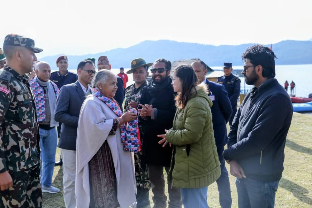 Prime Minister Karki reaches Rara