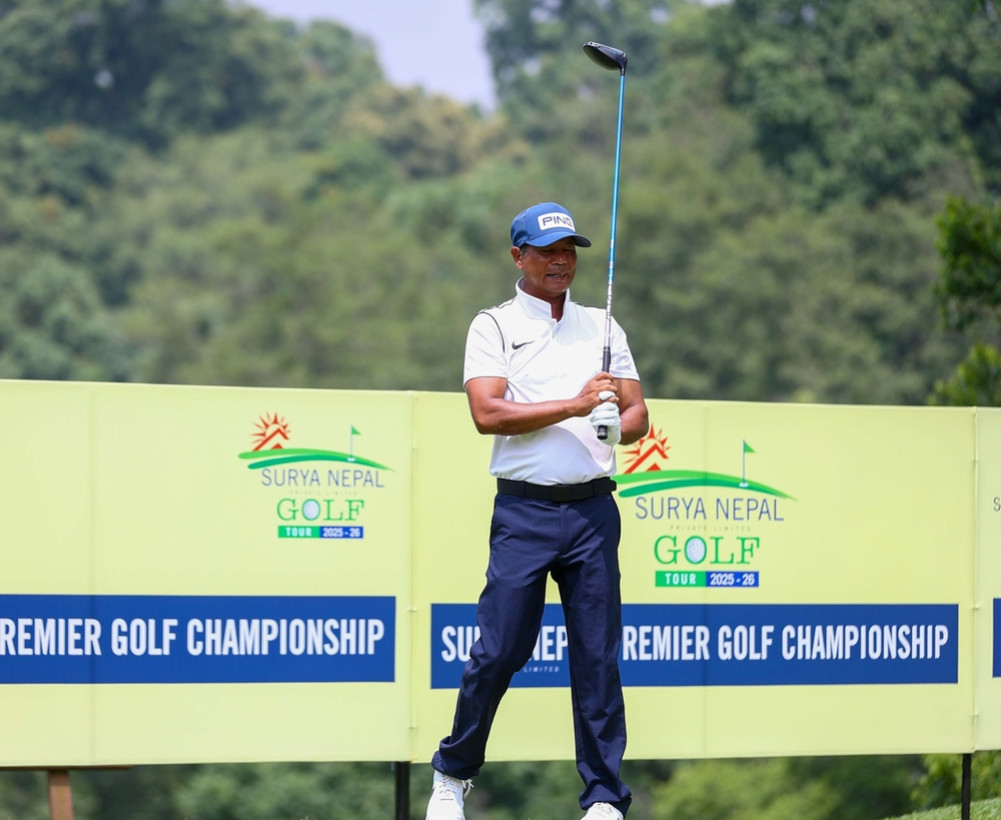 Surya Nepal Premier Golf: Bhuvan takes sole lead