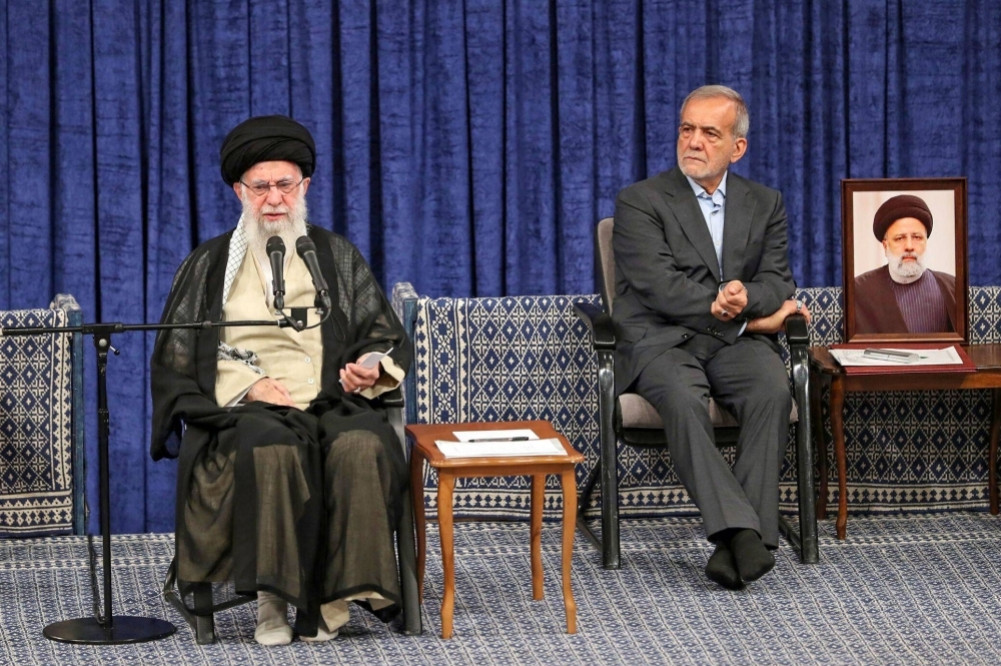 'Iran's Supreme Leader Ali Khamenei and President Masoud Peshmerga are targeted'