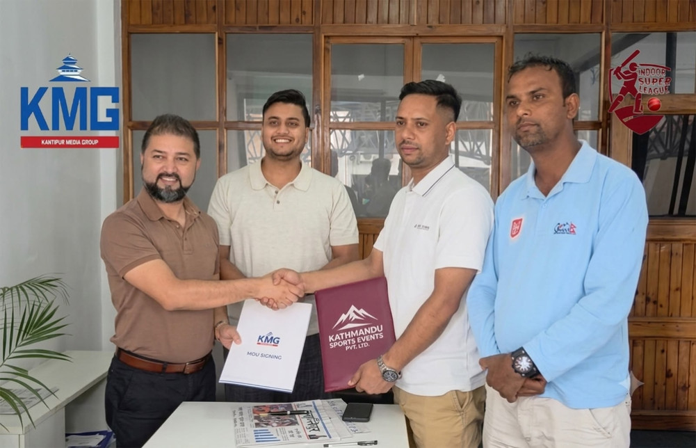 Kantipur Max becomes the official broadcasting partner of ISL