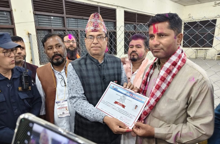 UML's Mohammad Ishtyak Rai elected in Banke-2
