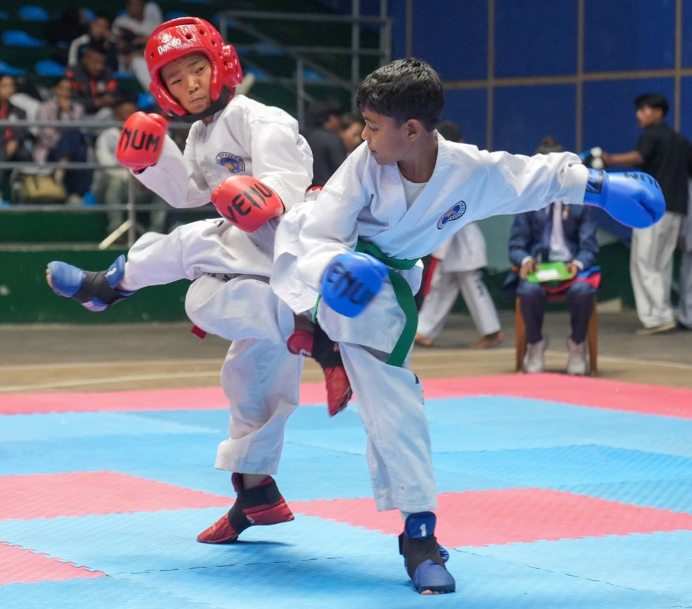 ITF Taekwondo begins at Covered Hall