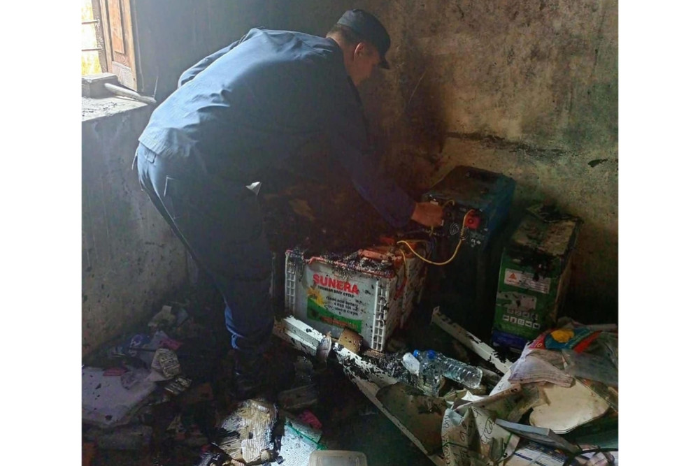 Fire at health post, all equipment destroyed