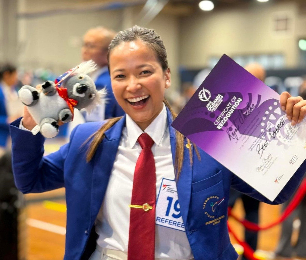 Taekwondo international referee Kajal declared best referee