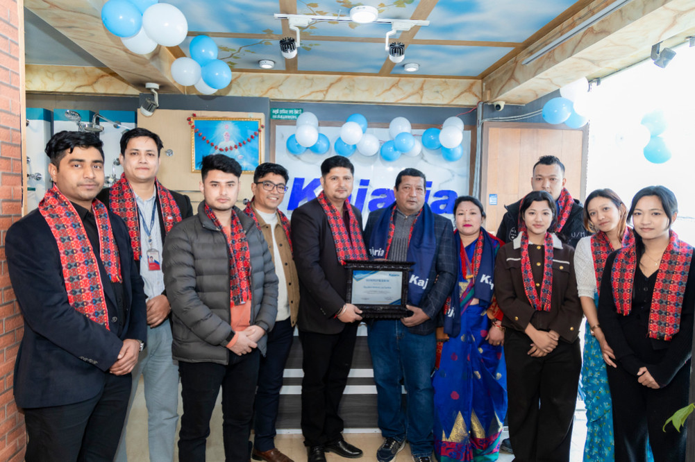 Kajaria's new showroom in Banepa