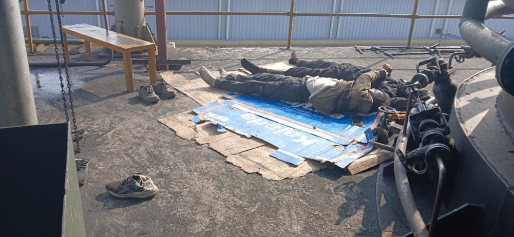 Two workers die in tiles industry*