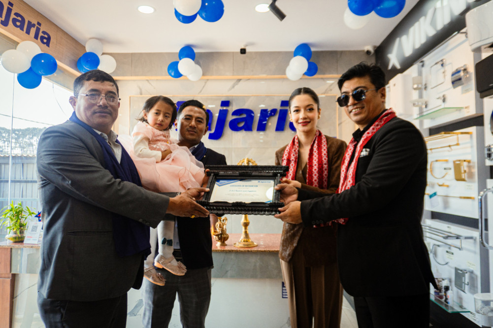 Kajaria's new showroom in Bhaktapur