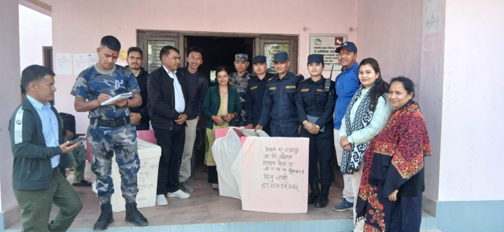 Election officials reached all polling stations in Karnali
