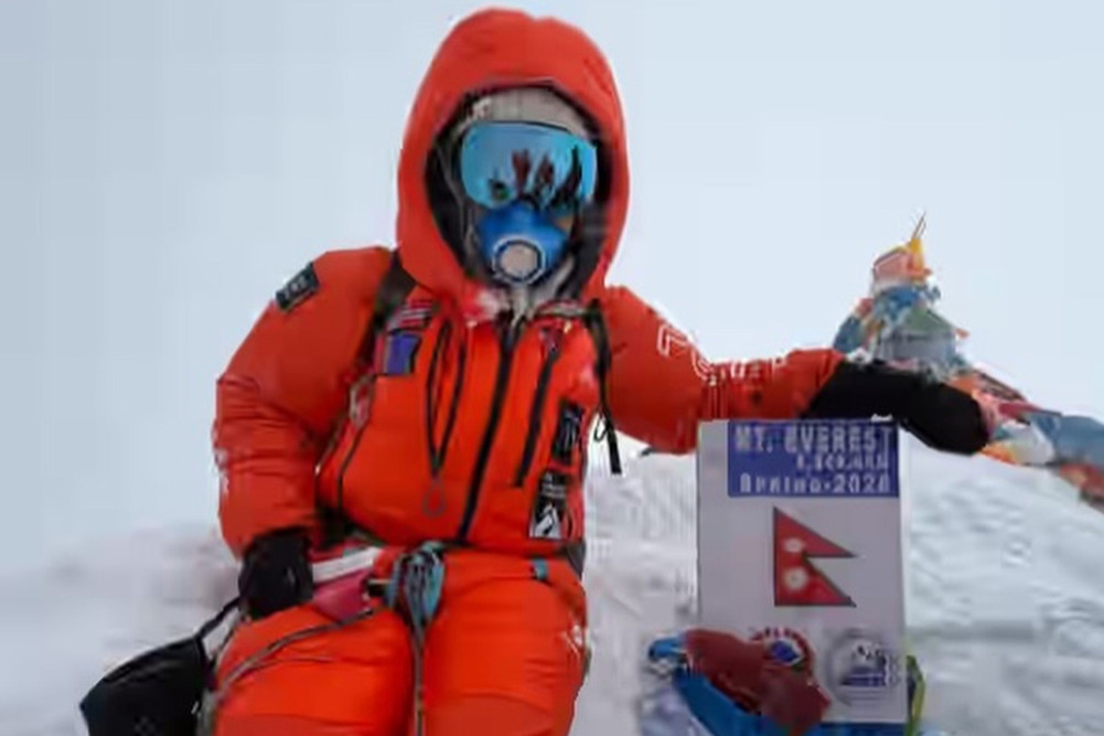 Norwegian mountaineer Kristin Harila completes 'Triple Crown Challenge'