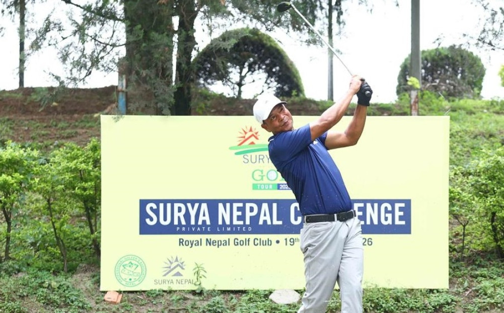 Bhuvan's solo lead in Surya Nepal Challenge