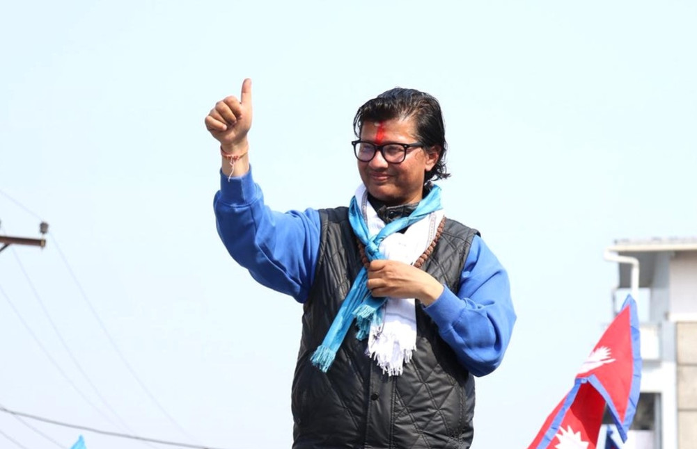 Lekhjung Thapa of the Rashtriya Swayamsevak Sangh (RSS) wins in Rupandehi-3.
