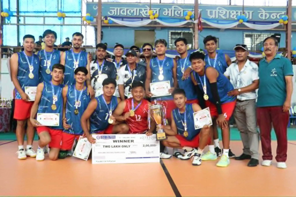 Bethanchok and Lalitpur win Mayor's Cup Volleyball title