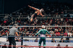 Mexico is hosting the World Cup on one side and Lucha Libre on the other.