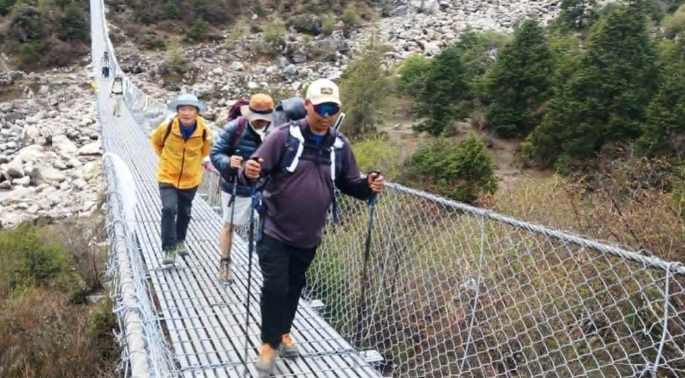 Tourist numbers in Manaslu region are increasing every year