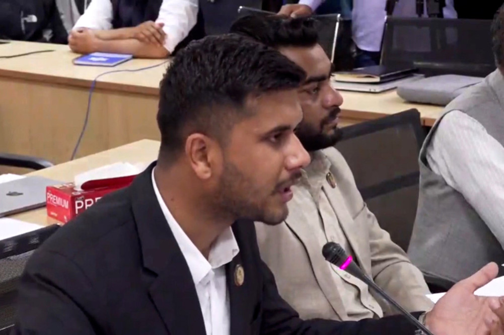 MP Khanal's question to the government: Where should law students go for internships?