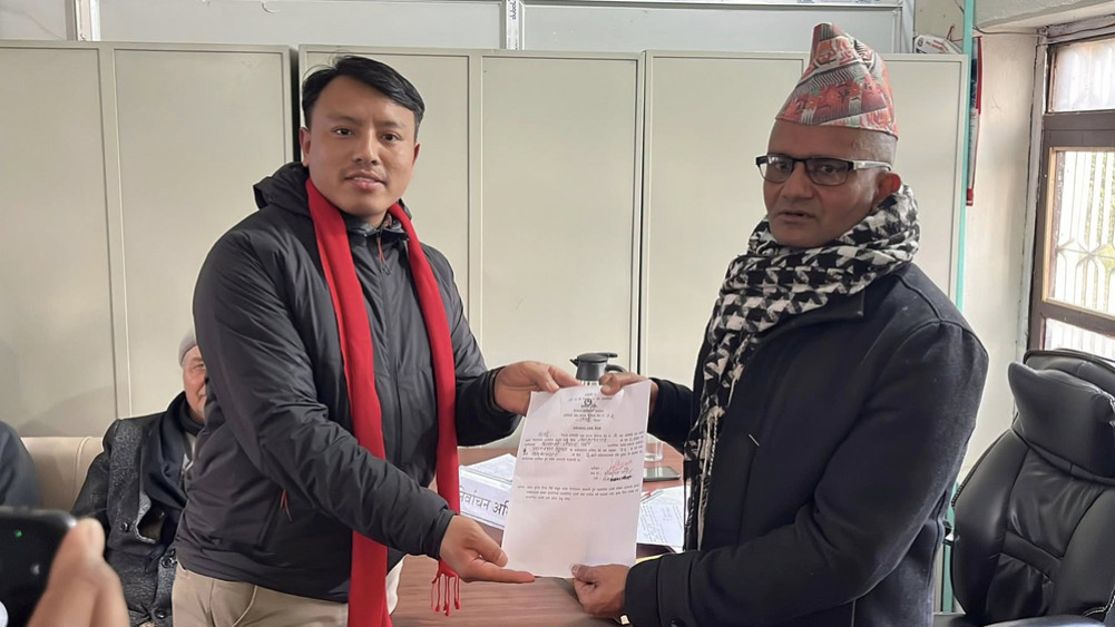 Manraj Gurung of Ujjaya Nepal withdraws candidacy in Tanahun-2