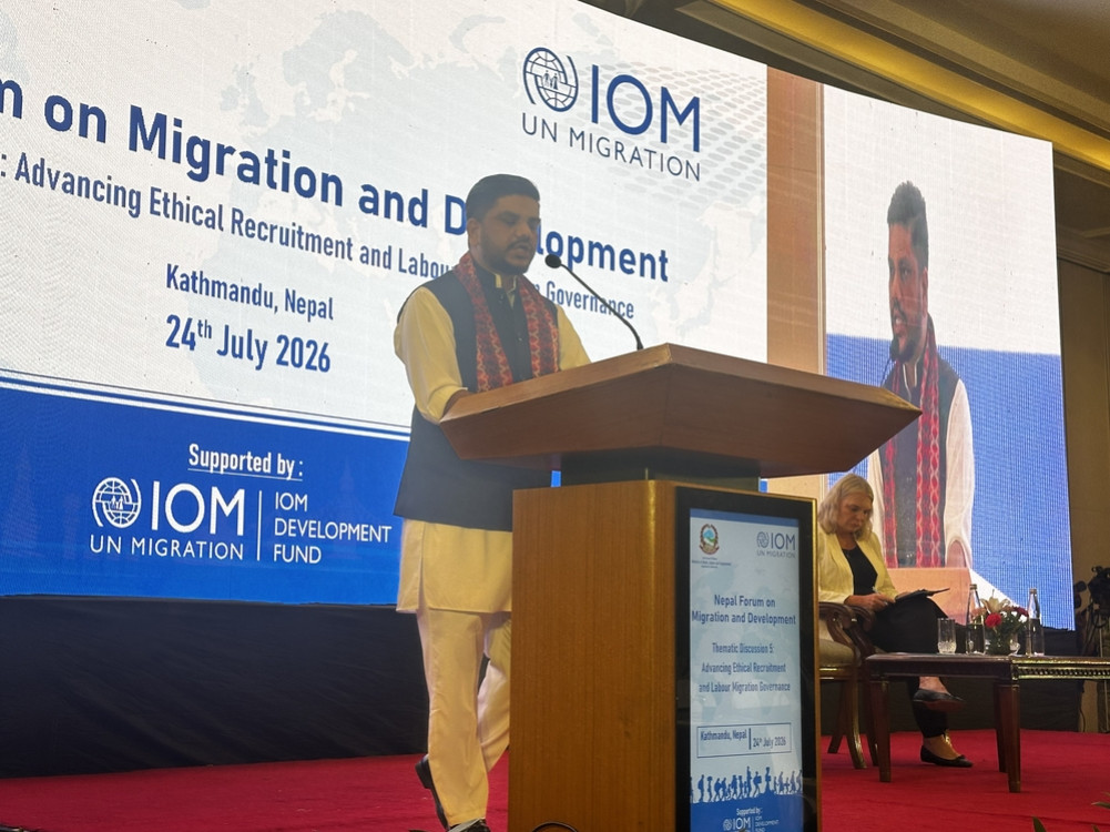 Review of the free visa-free ticket policy is underway to end illegal recruitment fees: Labor Minister Yadav