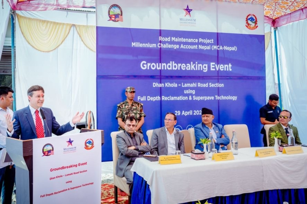 Upgrading of Dhankhola-Lamahi road section of East-West Highway begins