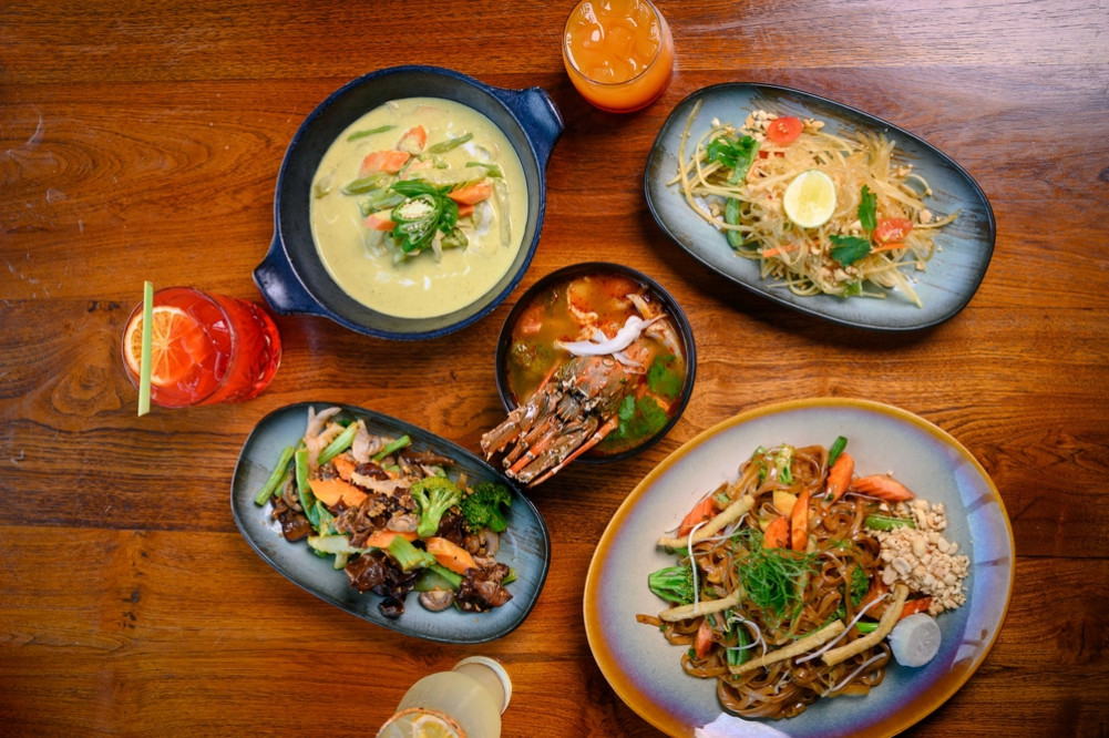 Thai cuisine at Kathmandu Marriott Hotel
