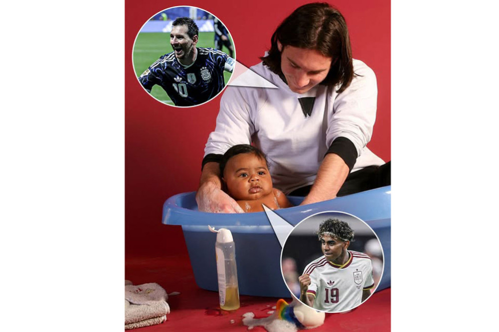 Messi-Yamal: One photo, two generations of the World Cup final