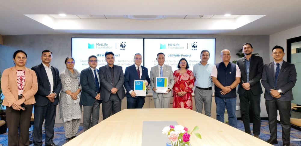 MetLife donates $120,000 to WWF Nepal