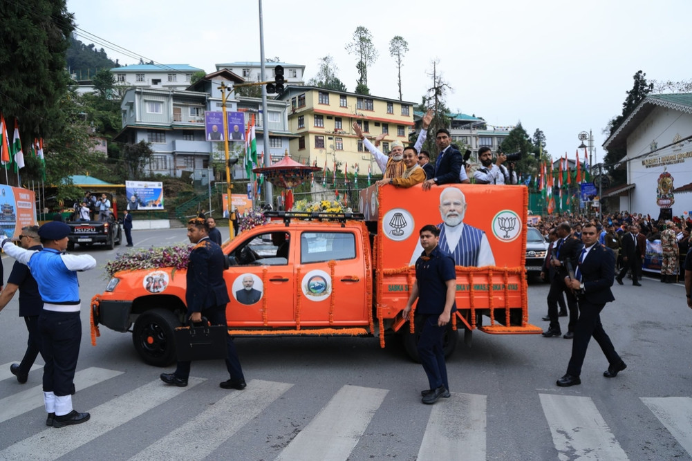 Modi inaugurates and lays foundation stone of projects worth over Rs 4,000 crore in Sikkim