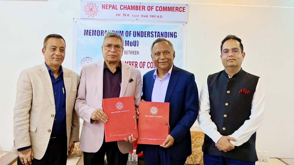 Health service cooperation agreement between Chamber of Commerce and Nepal Mediciti Hospital