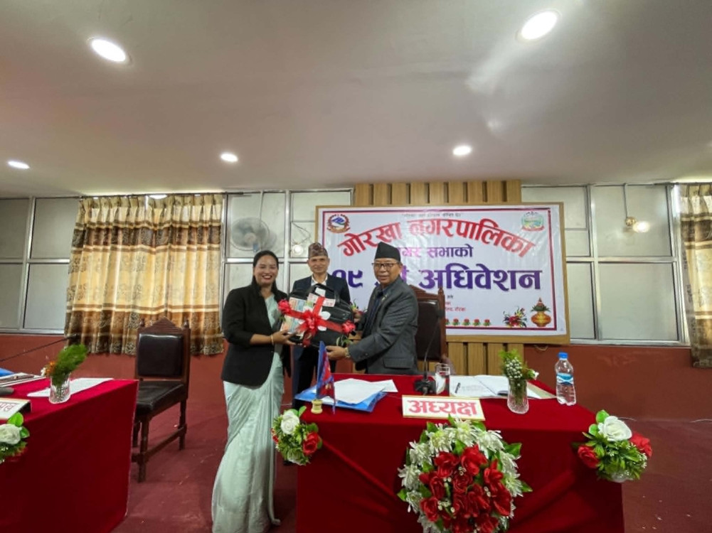 Gorkha Municipality brings in a budget of Rs 1.3 billion