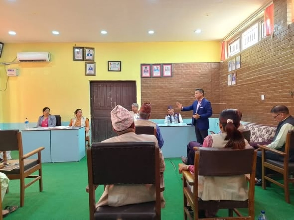 Nepali Congress Parliamentary Party decides to change the leadership of the government in Lumbini 'as soon as possible'