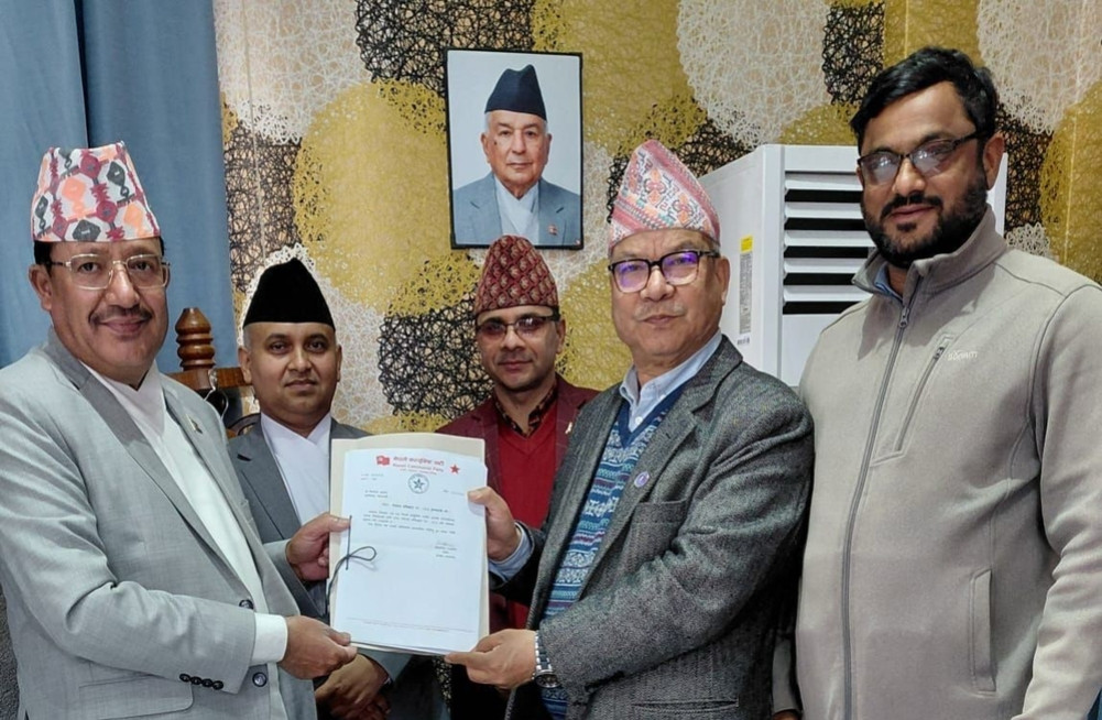 NCP submits commitment letter to Election Commission