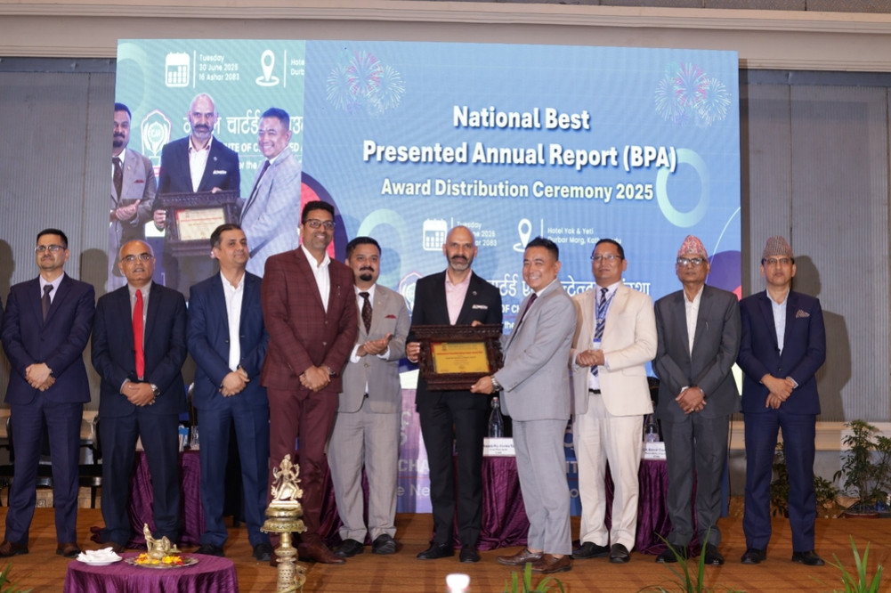 Nepal Life wins Gold Award