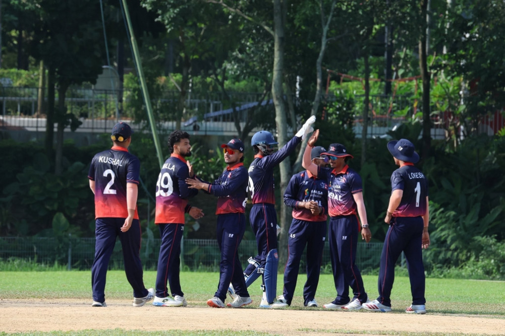 Nepal becomes champion in Asian Games Twenty20 qualifiers